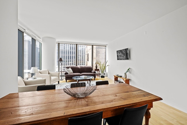 60 E Monroe St Unit 1604, Chicago, IL 60603 - dining room with wood finished floors