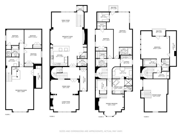 1717 W Huron St, Chicago, IL 60622 - floor plan / room layout