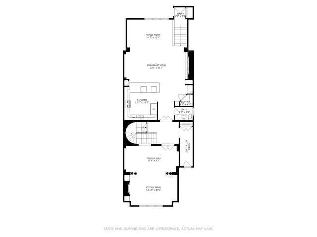 1717 W Huron St, Chicago, IL 60622 - floor plan / room layout