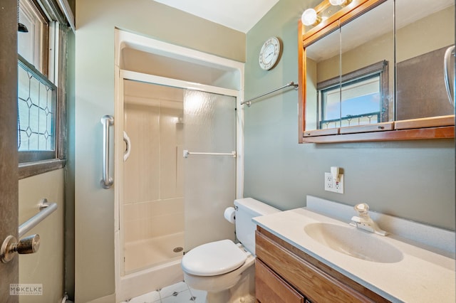 337 George St, Sycamore, IL 60178 - bathroom featuring a shower stall and vanity