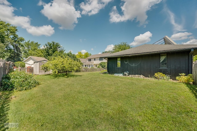 337 George St, Sycamore, IL 60178 - view of yard featuring a storage unit