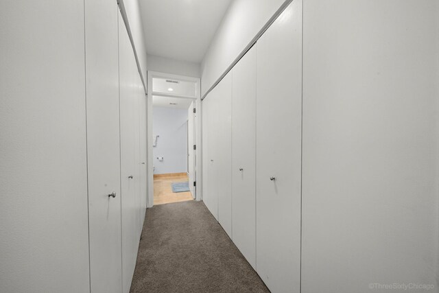 333 N Jefferson St Unit 307, Chicago, IL 60661 - hallway with carpet