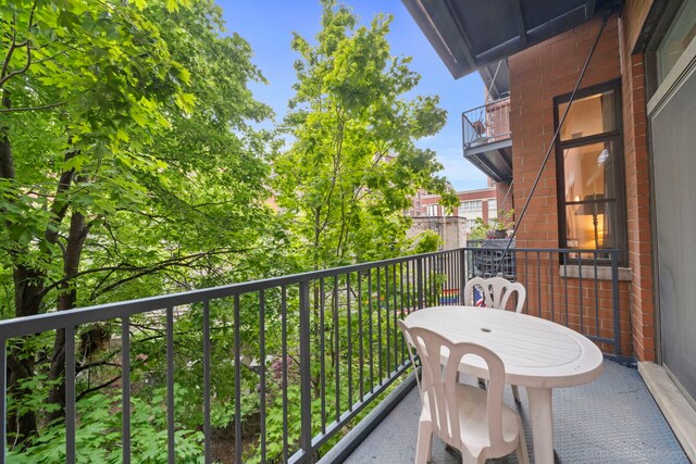 333 N Jefferson St Unit 307, Chicago, IL 60661 - view of balcony