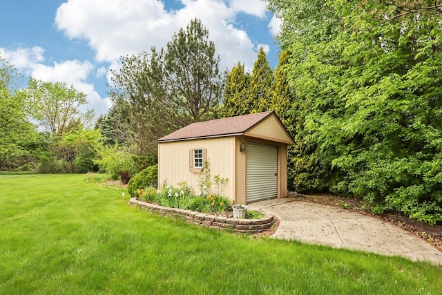 N61W14730 Woodcrest Ct, Menomonee Falls, WI 53051 - view of outbuilding with concrete driveway
