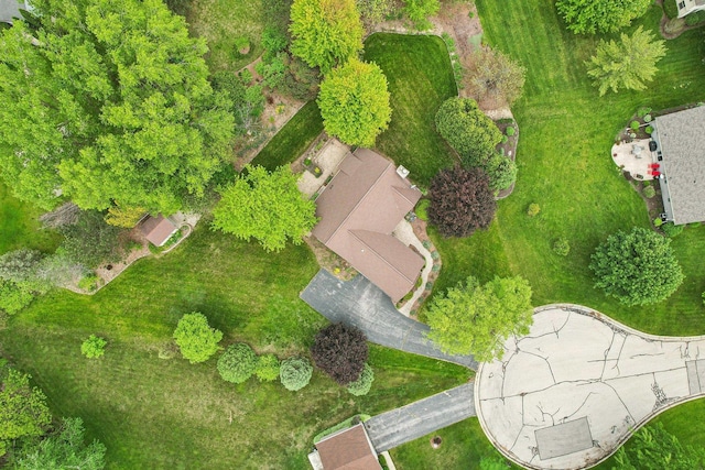 N61W14730 Woodcrest Ct, Menomonee Falls, WI 53051 - aerial view
