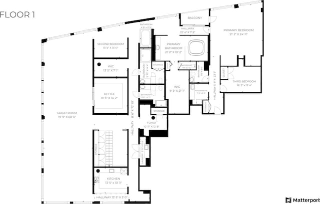 1530 S State St Unit 18A-B, Chicago, IL 60605 - home floor plan