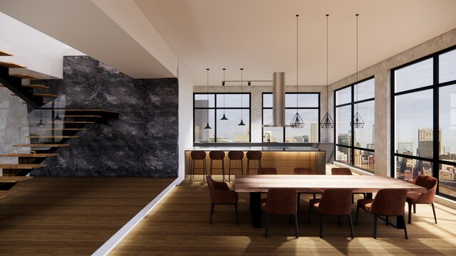 1530 S State St Unit 18A-B, Chicago, IL 60605 - view of sunroom / solarium