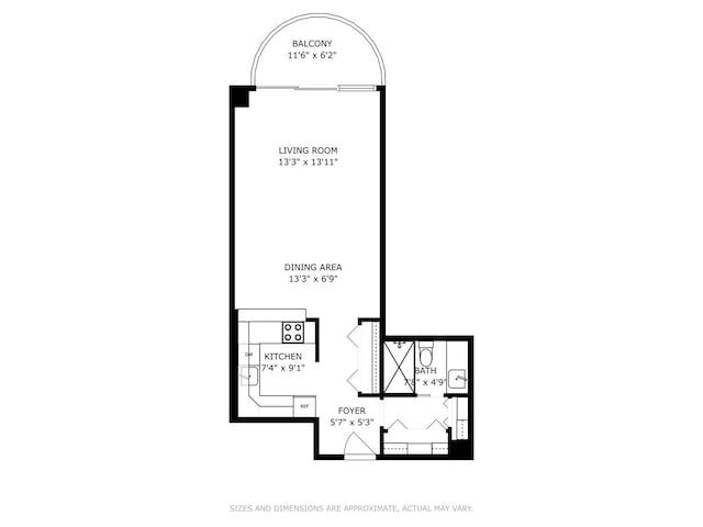 2020 N Lincoln Park W Unit 30L, Chicago, IL 60614 - home floor plan