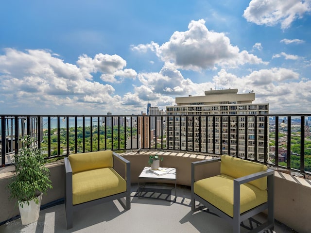 2020 N Lincoln Park W Unit 30L, Chicago, IL 60614 - view of balcony