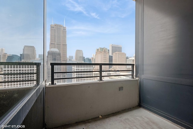 235 W Van Buren St Unit 3419, Chicago, IL 60607 - balcony with a view of skyline