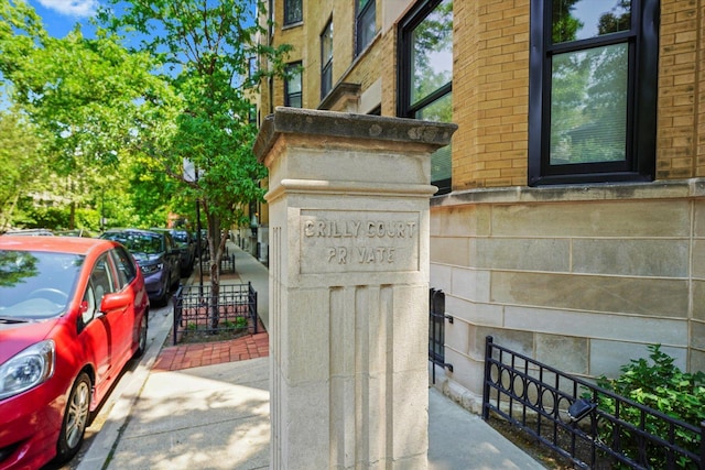 1705 N Crilly Ct Unit 2, Chicago, IL 60614 - exterior view of brick siding