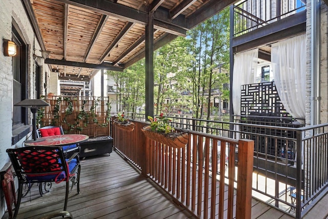 1705 N Crilly Ct Unit 2, Chicago, IL 60614 - view of deck