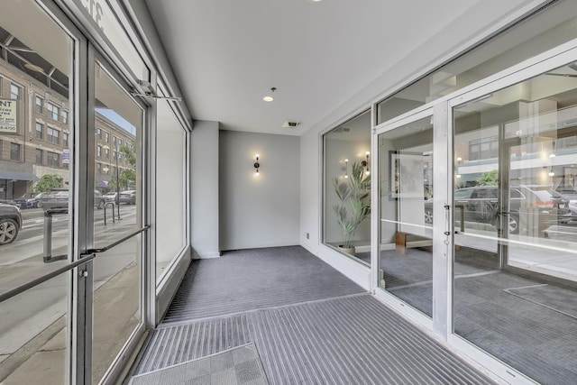 3151 N Lincoln Ave Unit 204, Chicago, IL 60657 - unfurnished sunroom with french doors