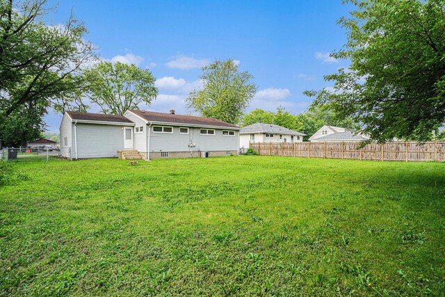 2258 177th St, Lansing, IL 60438 - view of yard featuring entry steps