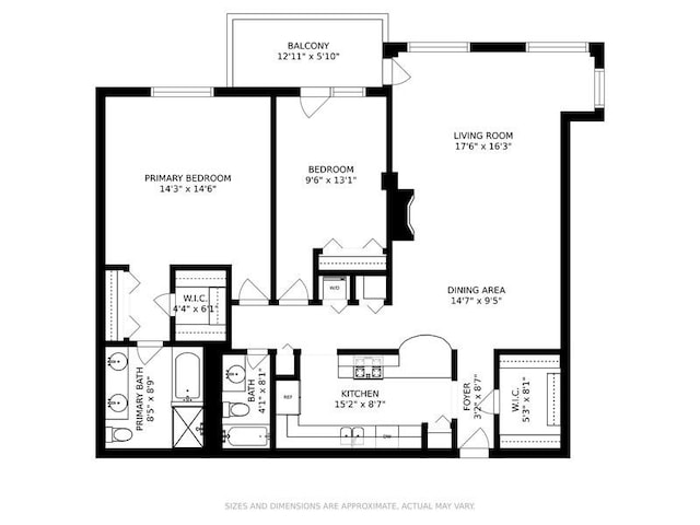 330 N Clinton St Unit 303, Chicago, IL 60661 - floor plan / room layout