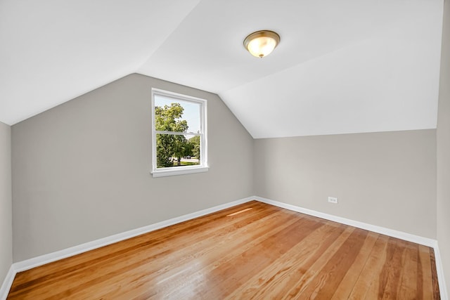 20801 Western Ave, Chicago Heights, IL 60411 - additional living space featuring vaulted ceiling and wood finished floors