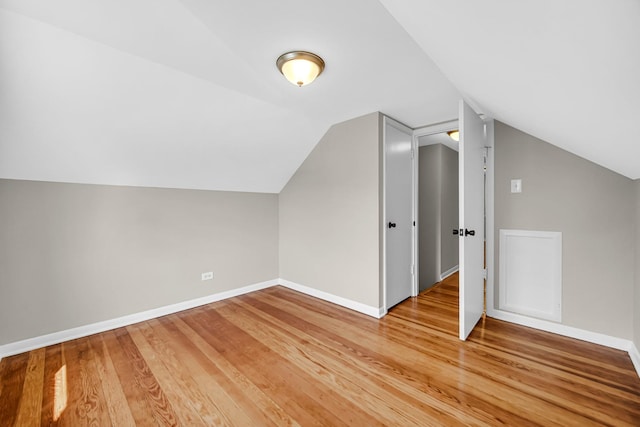 20801 Western Ave, Chicago Heights, IL 60411 - bonus room with vaulted ceiling and light wood-style flooring