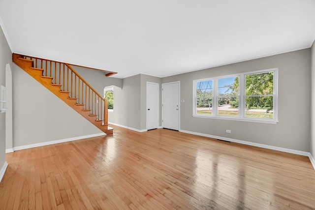 20801 Western Ave, Chicago Heights, IL 60411 - entryway with light wood finished floors and stairs