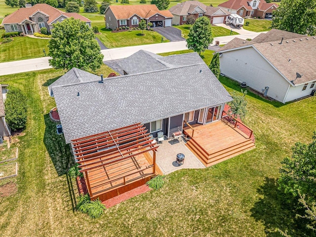 4306 Westridge Dr, Winnebago, IL 61088 - aerial view of residential area