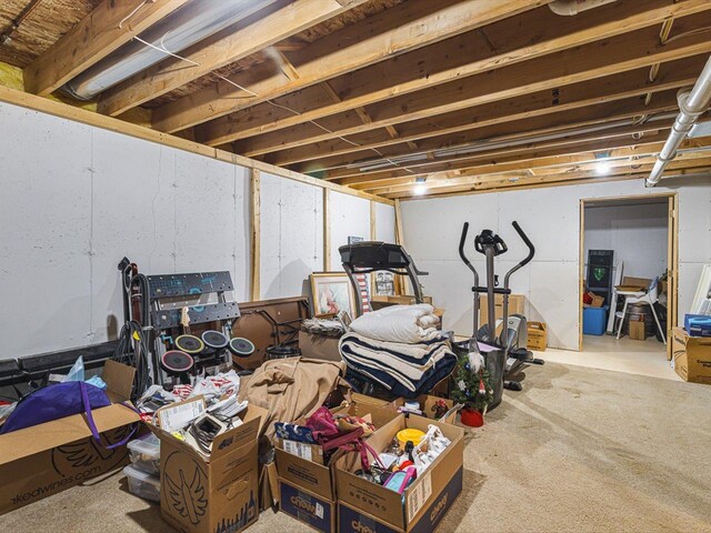 4306 Westridge Dr, Winnebago, IL 61088 - view of unfinished basement