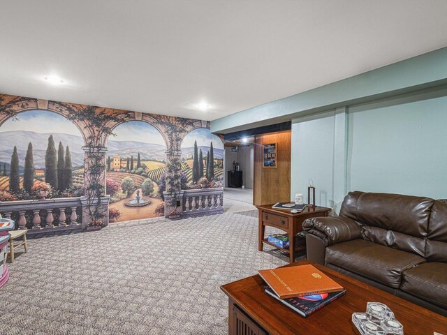 4306 Westridge Dr, Winnebago, IL 61088 - view of carpeted living room