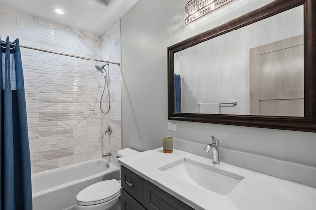 6336 S Kimbark Ave, Chicago, IL 60637 - full bath with shower / bathtub combination with curtain and vanity