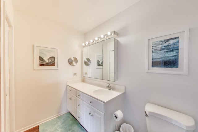 1226 Beau Dr, Park Ridge, IL 60068 - bathroom with vanity and toilet