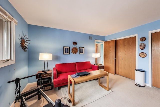 1226 Beau Dr, Park Ridge, IL 60068 - carpeted living room featuring baseboards