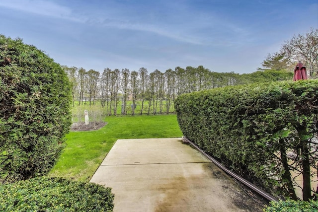 1226 Beau Dr, Park Ridge, IL 60068 - view of grassy yard featuring a patio area