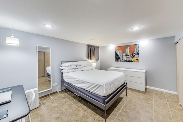1564 Webster Ln, Des Plaines, IL 60018 - bedroom featuring recessed lighting and baseboards