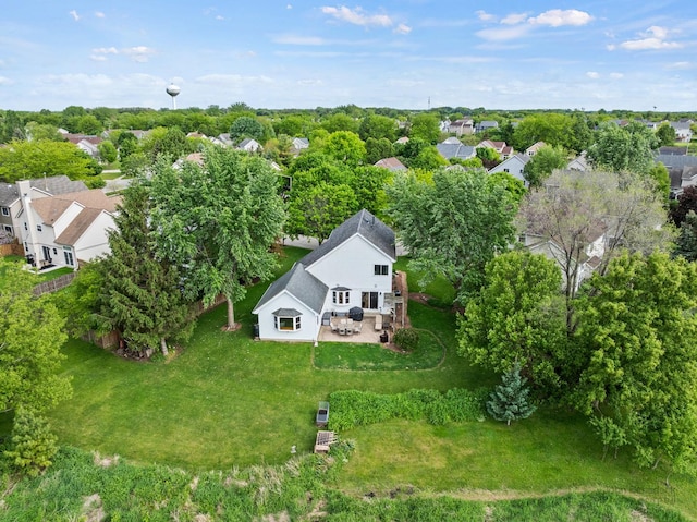 7 Farmington Ct, Lake In The Hills, IL 60156 - aerial view of residential area