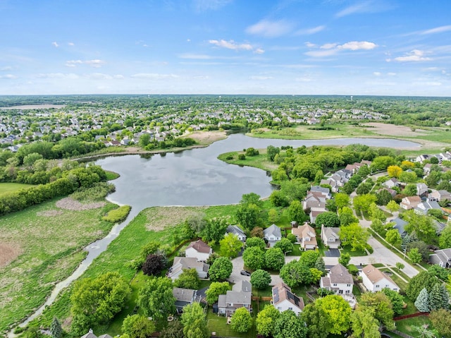 7 Farmington Ct, Lake In The Hills, IL 60156 - aerial perspective of suburban area featuring a large body of water