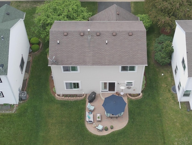 1024 Lakestone Ln, Aurora, IL 60504 - aerial view of property and surrounding area