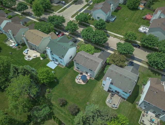 1024 Lakestone Ln, Aurora, IL 60504 - aerial overview of property's location with nearby suburban area
