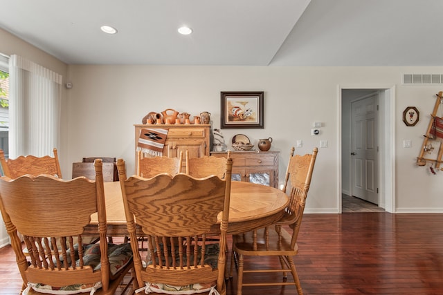 2910 Greystone Pl, Champaign, IL 61822 - dining space with hardwood / wood-style flooring and recessed lighting