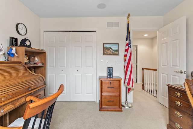 2910 Greystone Pl, Champaign, IL 61822 - home office with light carpet