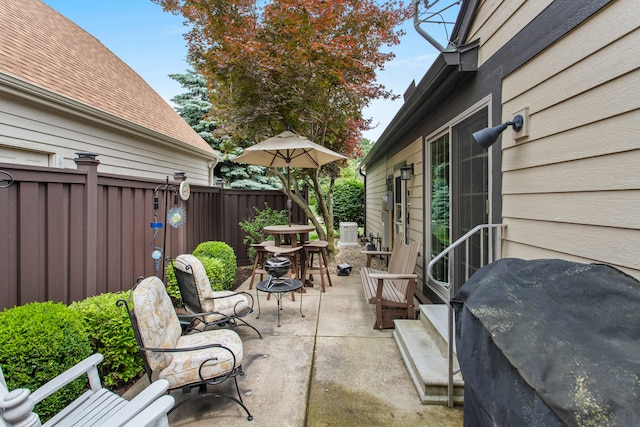 2910 Greystone Pl, Champaign, IL 61822 - view of patio / terrace with area for grilling