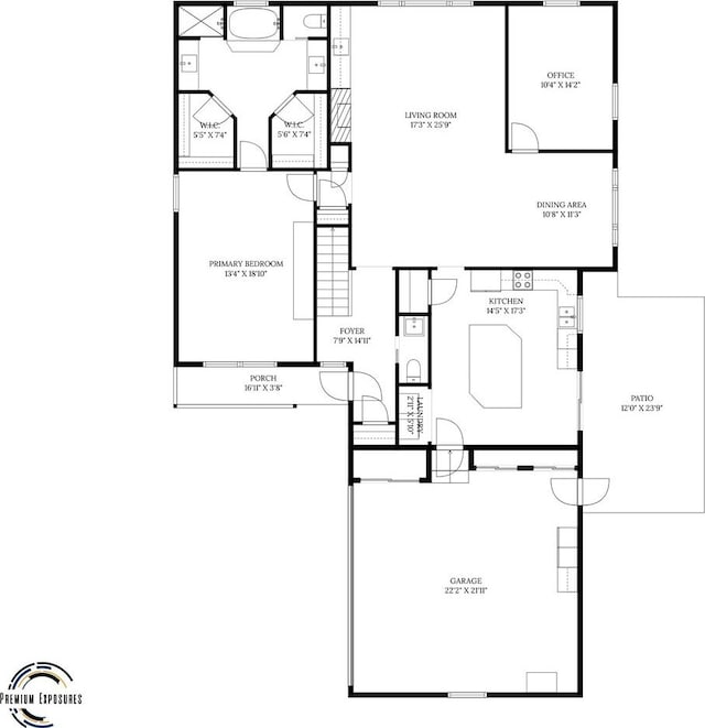 2910 Greystone Pl, Champaign, IL 61822 - view of home floor plan