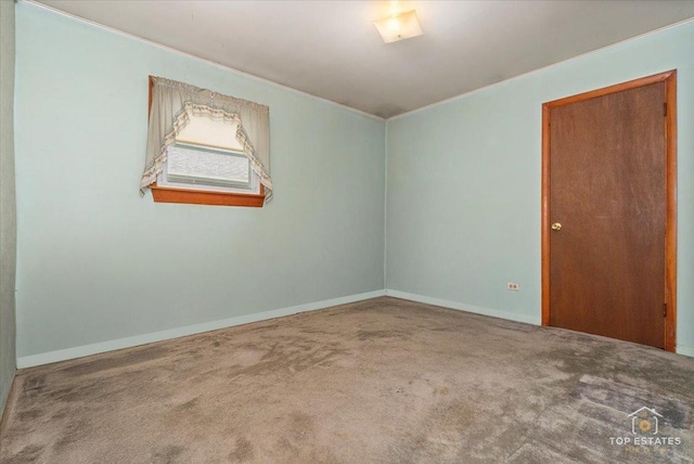 3604 Owl Dr, Rolling Meadows, IL 60008 - unfurnished room with carpet flooring and ornamental molding
