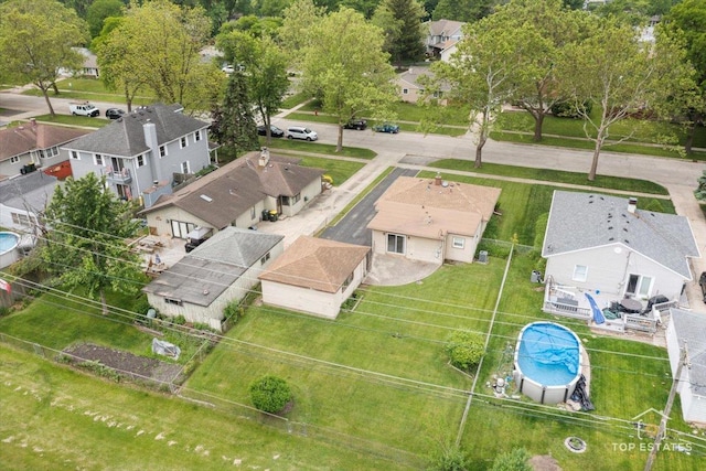 3604 Owl Dr, Rolling Meadows, IL 60008 - aerial view of residential area