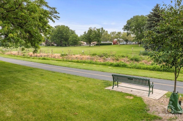 3604 Owl Dr, Rolling Meadows, IL 60008 - view of home's community with a lawn