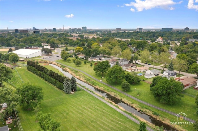 3604 Owl Dr, Rolling Meadows, IL 60008 - drone / aerial view of a tree filled landscape