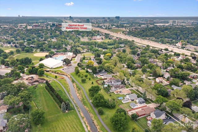 3604 Owl Dr, Rolling Meadows, IL 60008 - aerial view of property's location