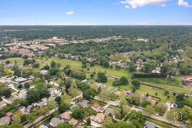 3604 Owl Dr, Rolling Meadows, IL 60008 - aerial view of property and surrounding area with nearby suburban area