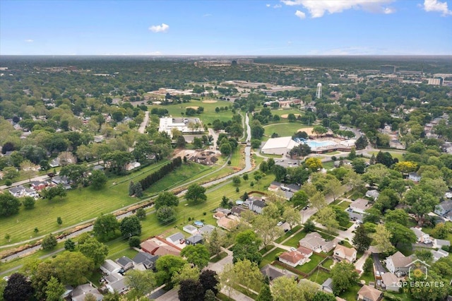 3604 Owl Dr, Rolling Meadows, IL 60008 - aerial overview of property's location featuring nearby suburban area