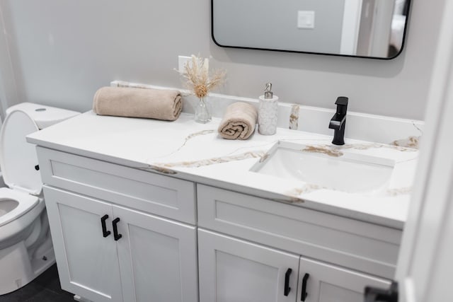 4113 Eberly Ave, Brookfield, IL 60513 - bathroom with toilet and vanity
