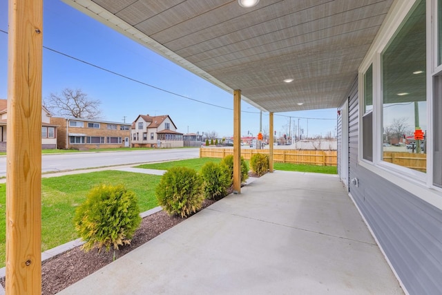 4113 Eberly Ave, Brookfield, IL 60513 - view of patio / terrace with a residential view