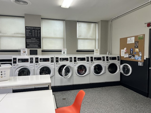 2626 N Lakeview Ave Unit 1509, Chicago, IL 60614 - communal laundry room featuring separate washer and dryer