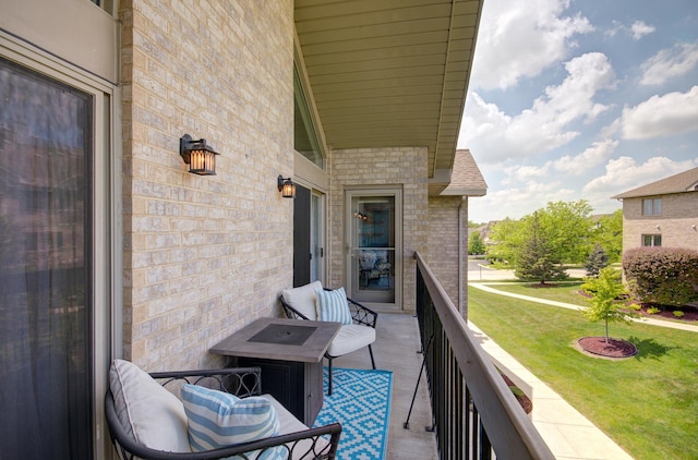 14121 Norwich Ln Unit 301, Orland Park, IL 60467 - view of balcony