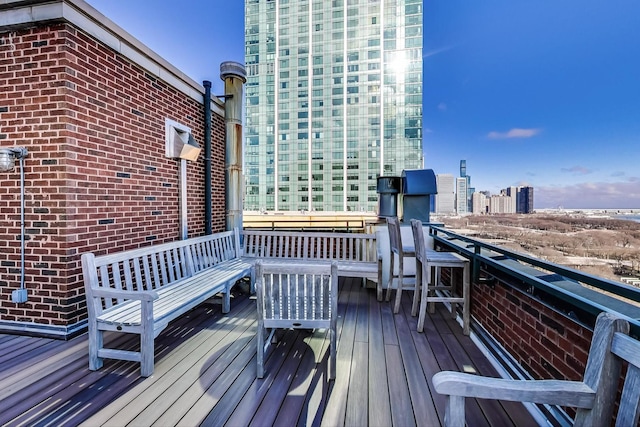 888 S Michigan Ave Unit 601, Chicago, IL 60605 - view of deck